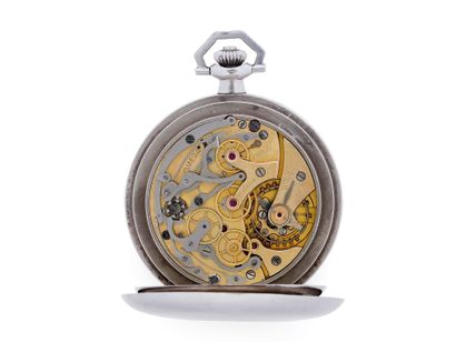 OMEGA Chronographe de poche - Cadran breveté SGDG Montre chronographe de poche en...