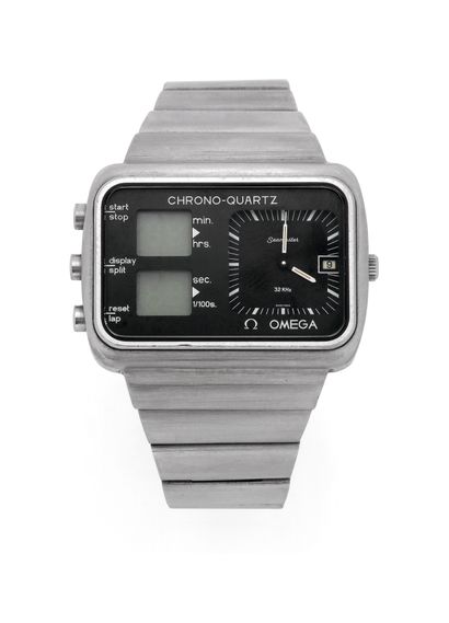 OMEGA OMEGA Chrono-quartz «Albatros» - référence 196.0052 Montre chronographe de...
