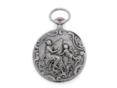 OMEGA Pocket watch - "Angelot with the tables of the Law", by Holy
Pocket watch in...