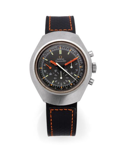 OMEGA Seamaster " Ligne Pilote " called " Flat Jedi " reference 145.024
Steel chronograph...