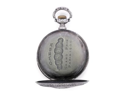 OMEGA Pocket watch - "FRANCE"
Pocket watch in silver 900 thousandths with mechanical...