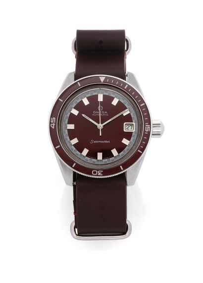 OMEGA Seamaster 60 Cherry « Big crown »- référence 166.062
Montre de plongée en acier...