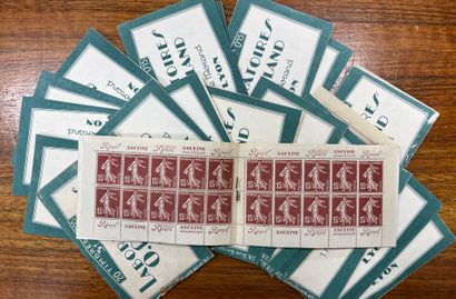 null 25 carnetsYT n°189 - C2 Rolland Laboratoires de 20 timbres (1929): 1 Carnet...