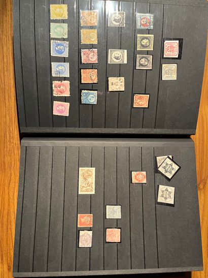  1 AlbumSélection de timbres de Col. Générales, Belgique, Pays Bas, Suisse, Espagne,...