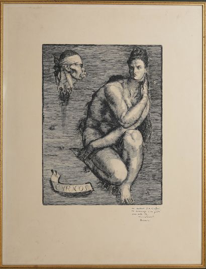 null Dionisi (XX century)

Cyrnos

Lithograph on paper, signed and dedicated in the...