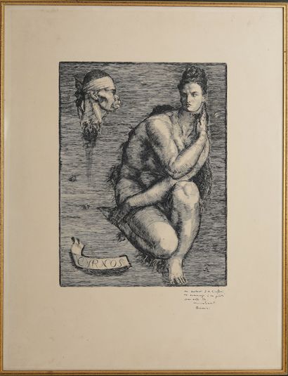 null Dionisi (XXe siècle)

Cyrnos

Lithographie sur papier, dédicacé et signé en...