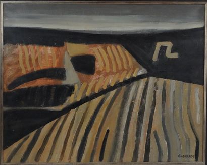 null Raymond Guerrier (1920-2002)

«Paysage de Sicile»

Huile sur toile signée en...