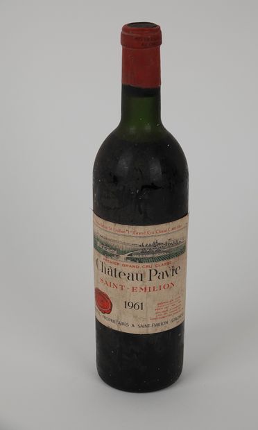 null 1 bottle Château PAVIE - Saint Emilion Grand Cru 1961

Label slightly stained....