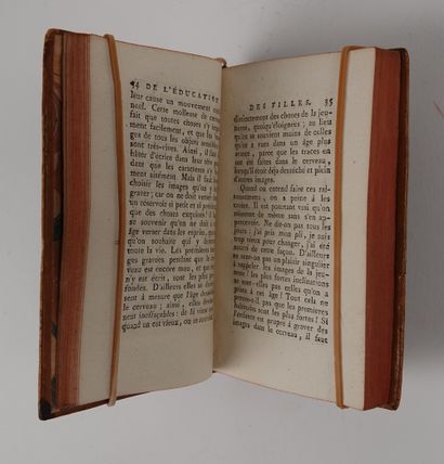 null Fenelon : On the education of girls. Hérissaut, 1788. Small in-12 contemporary...