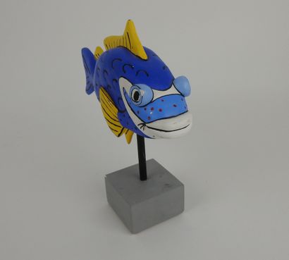null Corneille (1922-2010)

Le poisson, 2009

Sculpture en platre peint, signé, daté...