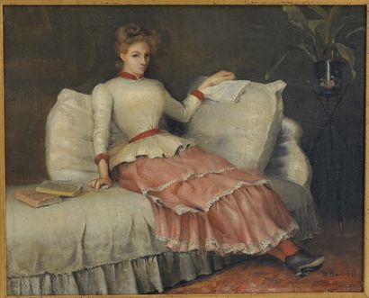 null Maryia Konstantinova Bashkirtseva (1858-1884), or Mary Bashkirtseff



Self-portrait...
