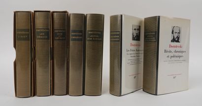 null NRF, La Pléiade - Fiodor Dostïevski

7 ouvrages : 

- Crime et châtiment

-...