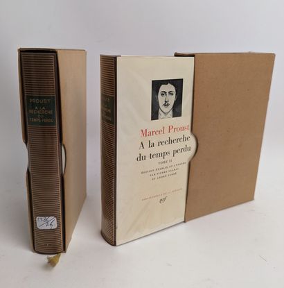 null NRF, La Pléiade - Marcel Proust

A la recherche du temps perdu (2 volumes)

In-12°...