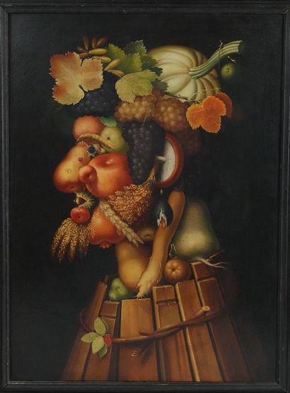 null 
Giuseppe Arcimboldo (1527-1593), Suiveur de, XIX) siècle




L’automne




Huile...