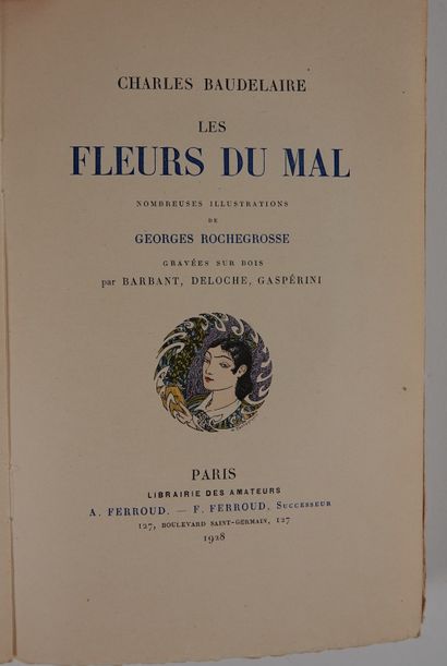null Baudelaire (Ch.) : Les fleurs du mal

Ferroud, 1928. In-12 broché, couverture...