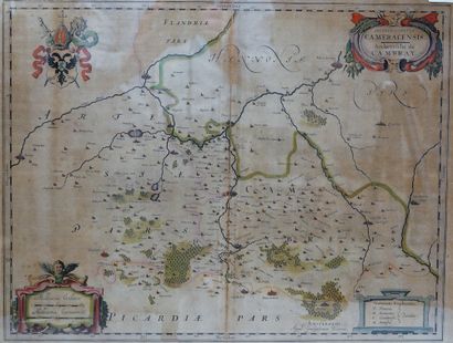 null [Carte] - Archevêché de Canbray

Amsterdam, BLAEU, s.d. 

Carte 46 x 55 cm en...