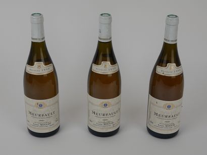 null 3 bouteilles MEURSAULT - Louis Moulin 1998

Etiquettes légèrement tachées.

Expert...
