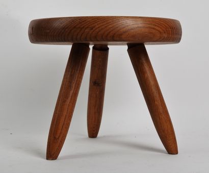 null Charlotte Perriand (1903-1999), in the style of 

Small tripod stool, model...