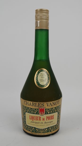 null 1 bottle of AUVERGNE PEAR LIQUEUR - Ch. VANOT Level in the neck.

Expert Ambroise...