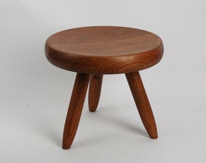 null Charlotte Perriand (1903-1999), in the style of 

Small tripod stool, model...