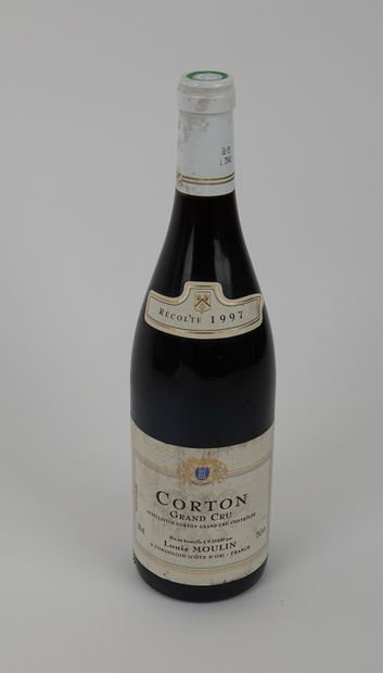 null 1 bottle CORTON Grand Cru - Louis Moulin 1997

Label slightly stained

Expert...