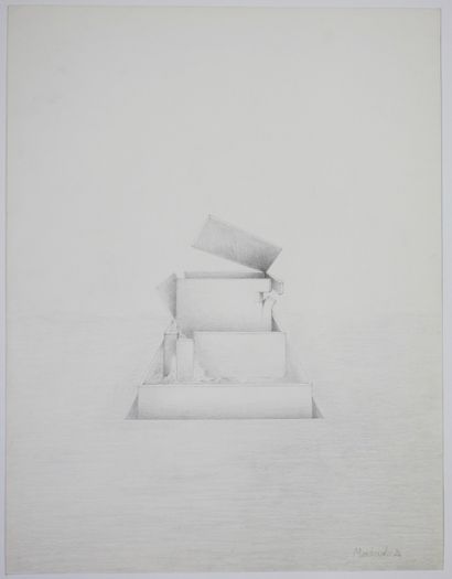 null Nissim MERKADO (born in 1935)

UNTITLED, 1976

Pencil on paper signed and dated...