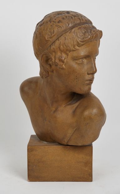 null Constantin Le Roux (1850-1909)

Bust of a young man

Terracotta proof, signed

H...