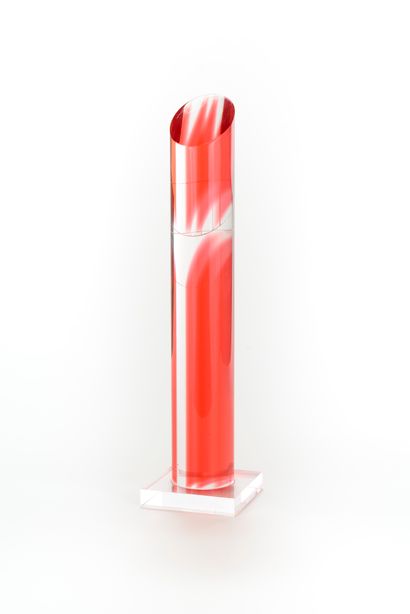 null Jean-Claude FARHI (1940-2012)

Small beveled column (pink), 1985

Polyvinyl...