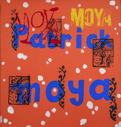 null Patrick MOYA (né en 1955)

Patrick Moya (fond orange), 1996

Acrylique sur toile...