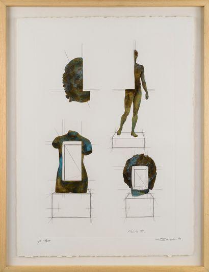 null Sacha SOSNO (1937-2013)

Fascination of absence, 1992

Two prints called metalogravures...