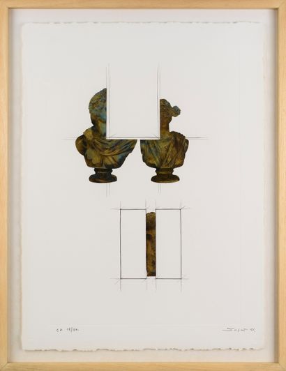 null Sacha SOSNO (1937-2013)

Fascination of absence, 1992

Two prints called metalogravures...