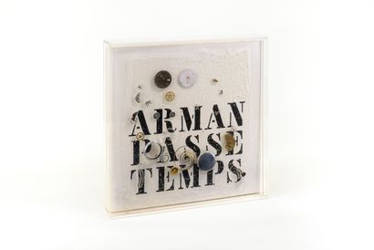 null ARMAN (1928-2005) 

Passe-Temps, 1971 

Silkscreened work with reproduction...