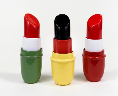 null Giorgio LAVERI (born 1950)

Lipstick 2012

Ceramic with the three colors of...