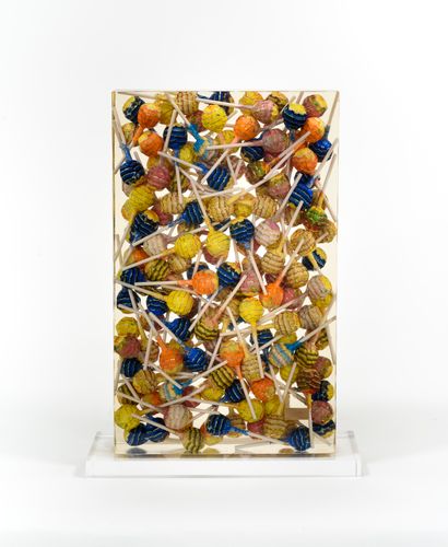 null ARMAN (1928-2005)

Chupa Chups (red/blue), 2002

Accumulation of lollipops in...
