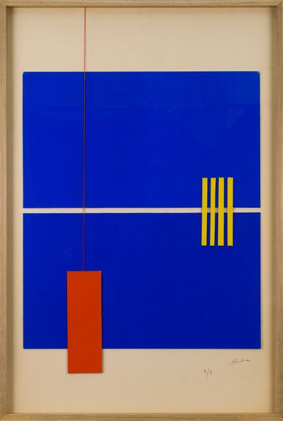 null Albert CHUBAC (1925-2008)

Composition géométrique, 1980

Collage signé et numéroté...
