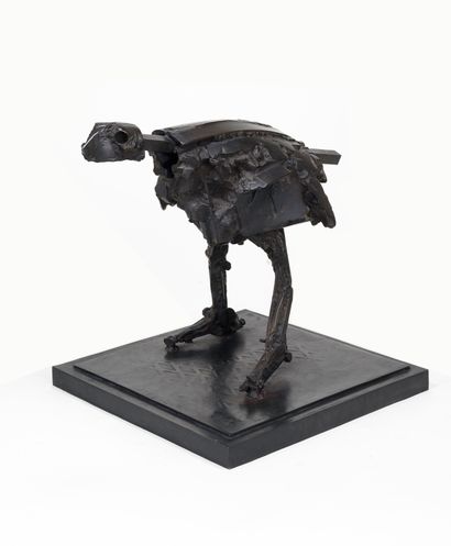 null CESAR BALDACCINI (1921-1998)

Matoutou Chicken, 1997

Black patina bronze print

Cast...