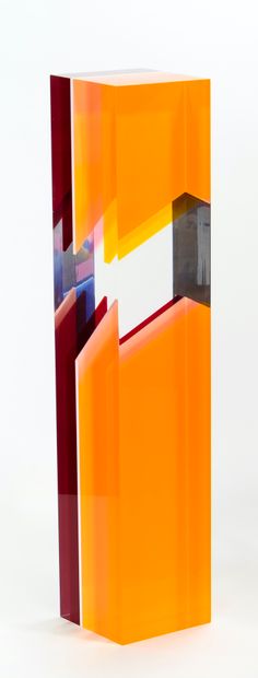 null 
Jean-Claude FARHI (1940-2012)




Square column (orange dominant), 


Polyvinyl...
