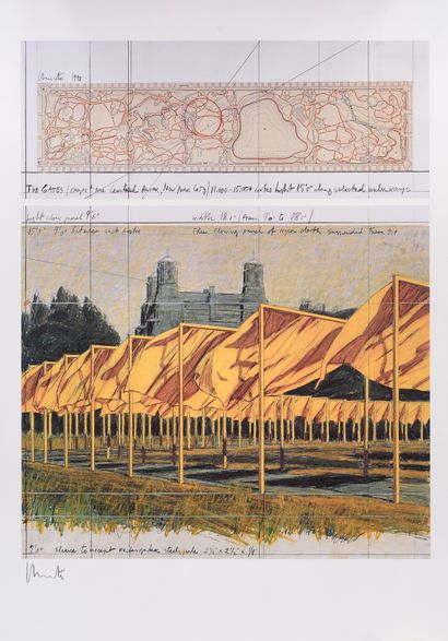 null CHRISTO (Christo Javacheff ) (1935-2020)

Project for The Gates, Central Park,...