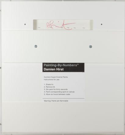 Damien HIRST (Né en 1965) 
Painting-by-Numbers 2, 2001



Boîte comprenant une toile...