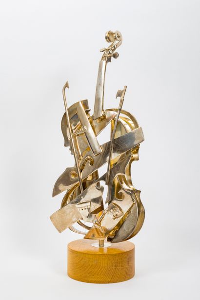 ARMAN (1928-2005) 
Silver Violin, 2005



Sculpture en argent 925 millième (poids...