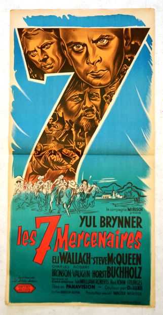 null LES 7 MERCENAIRES, 1960 

De John Sturges

Avec Yul Brynner et Eli Wallach

Imp....