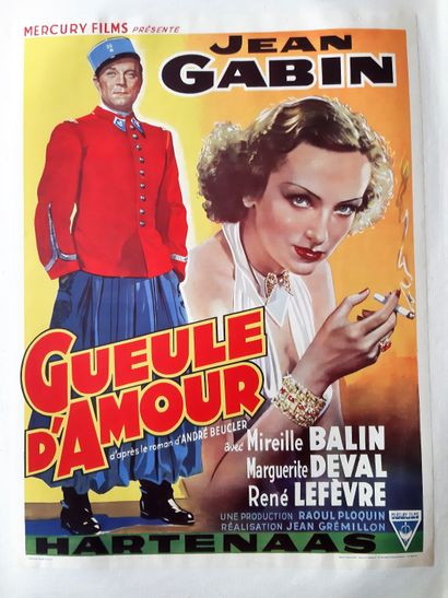 GUEULE D'AMOUR, 1937 
De Jean Grémillon 
Avec...