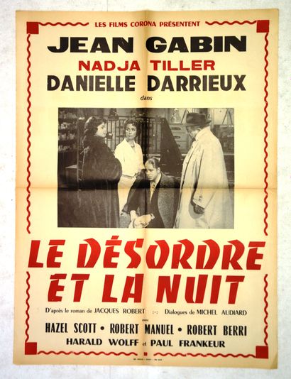 LE DESORDRE ET LA NUIT, 1958

De Lucien Viard...