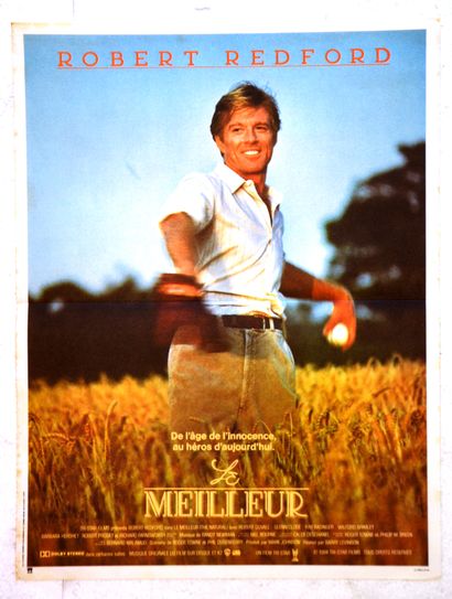  LE MEILLEUR, 1984 
De Barry Levinson 
Avec Robert Redford et Robert Duval 
Imp.Lalande-Courbet...