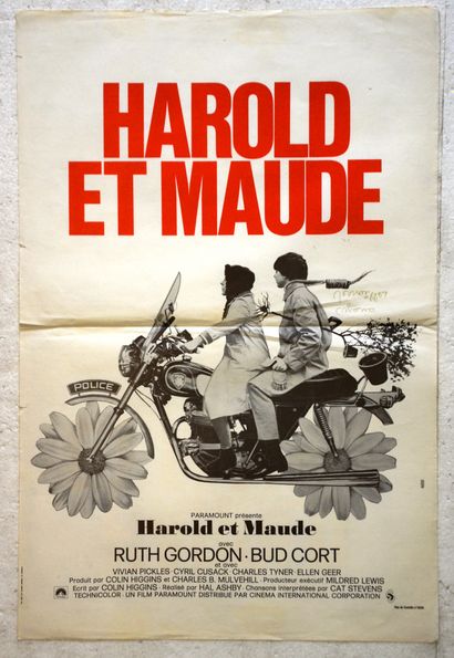 null HAROLD ET MAUDE, 1971 

De Hal Ashby 

Avec Ruth Gordon et Bud Cort 

Imp. Lalande-Courbet

Affiche...