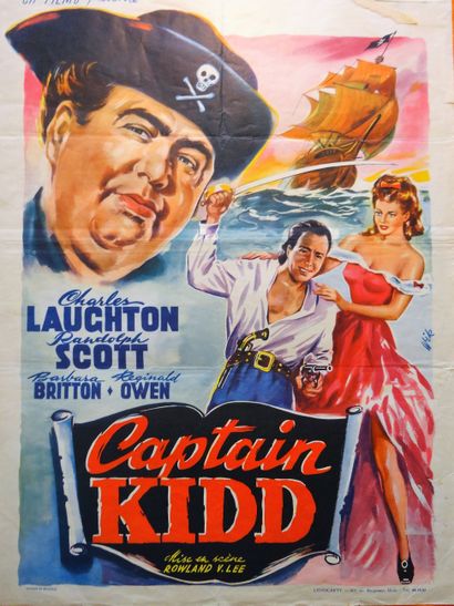 null CAPTAIN KIDD, 1945

By Rowland V.Lee 

With Charles Laughton and Randolph Scott

Poster...