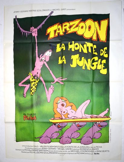 null TARZOON LA HONTE DE LA JUNGLE, 1975

De Jenny Gerard, Boris Szulzinger et Michel...