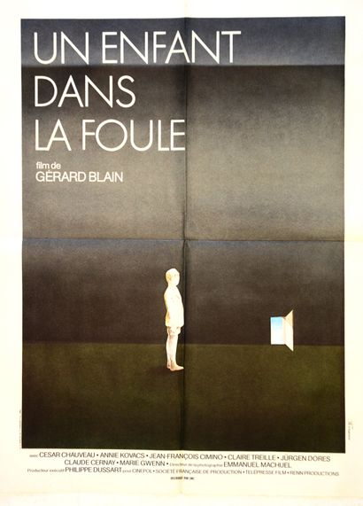 null UN ENFANT DANS LA FOULE, 1976

De Gérard Blain 

Avec Jean François Cimino et...