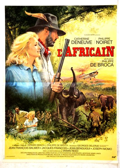 L'AFRICAIN, 1983 
De Philippe de Broca 
Avec...