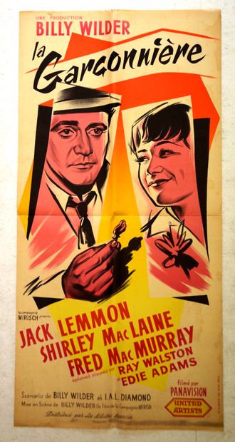  LA GARCONNIERE, 1960 
De Billy Wilder 
Avec Jack Lemmom et Shirley MacLaine 
Imp....